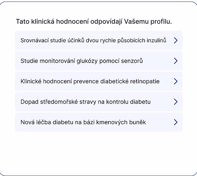 2. Získejte seznam studií